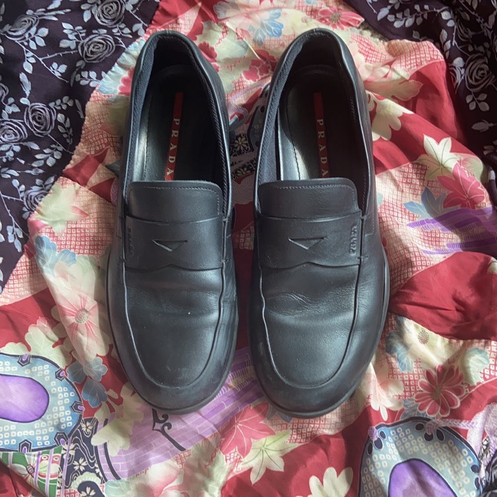 Androgynous Prada Loafers Women’s 10 Men’s 8.5